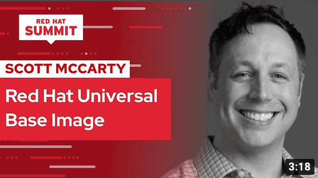 Scott McCarty sets up a Red Hat Universal Base Image via command line